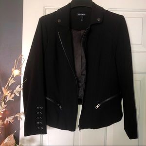 Torrid Corset Black Lined Blazer Jacket - Sz 0